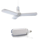Lâmpada LED Pétala Fan Blade 45W Branca 3 Pás