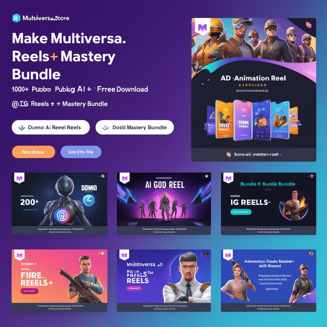 MULTIVERSA.STORE IG REELS+ MASTERY BUNDLE...